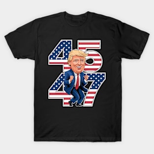 TRUMP DANCE 45 47 T-Shirt